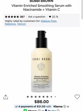 Bobbi Brown Vitamin Enriched Smoothing Serum